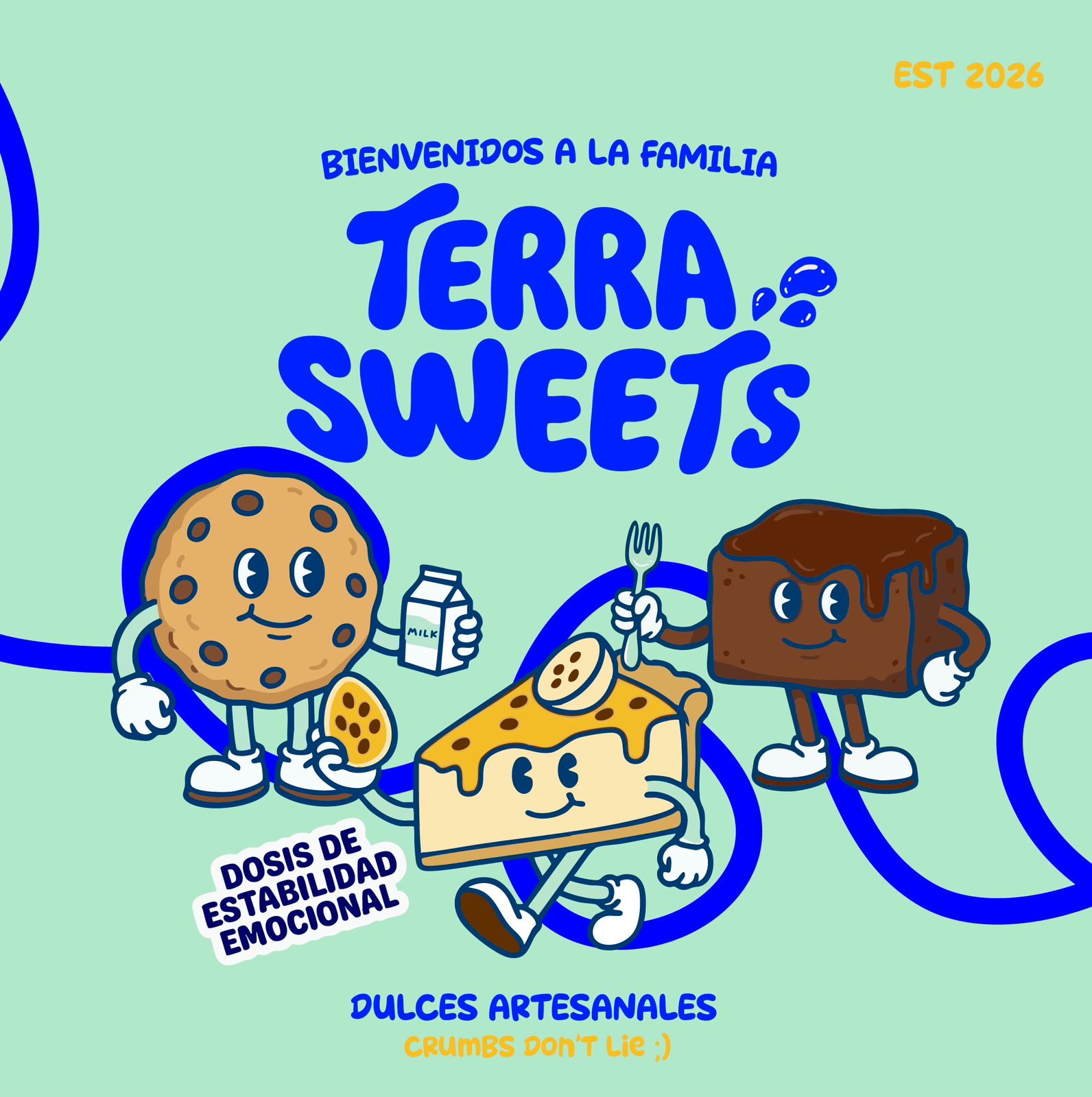 Terrasweets Instagram post design