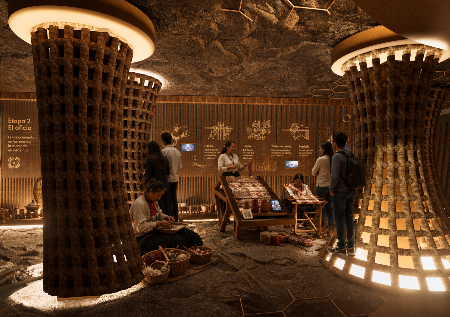 SENDA The Experience — immersive gallery view